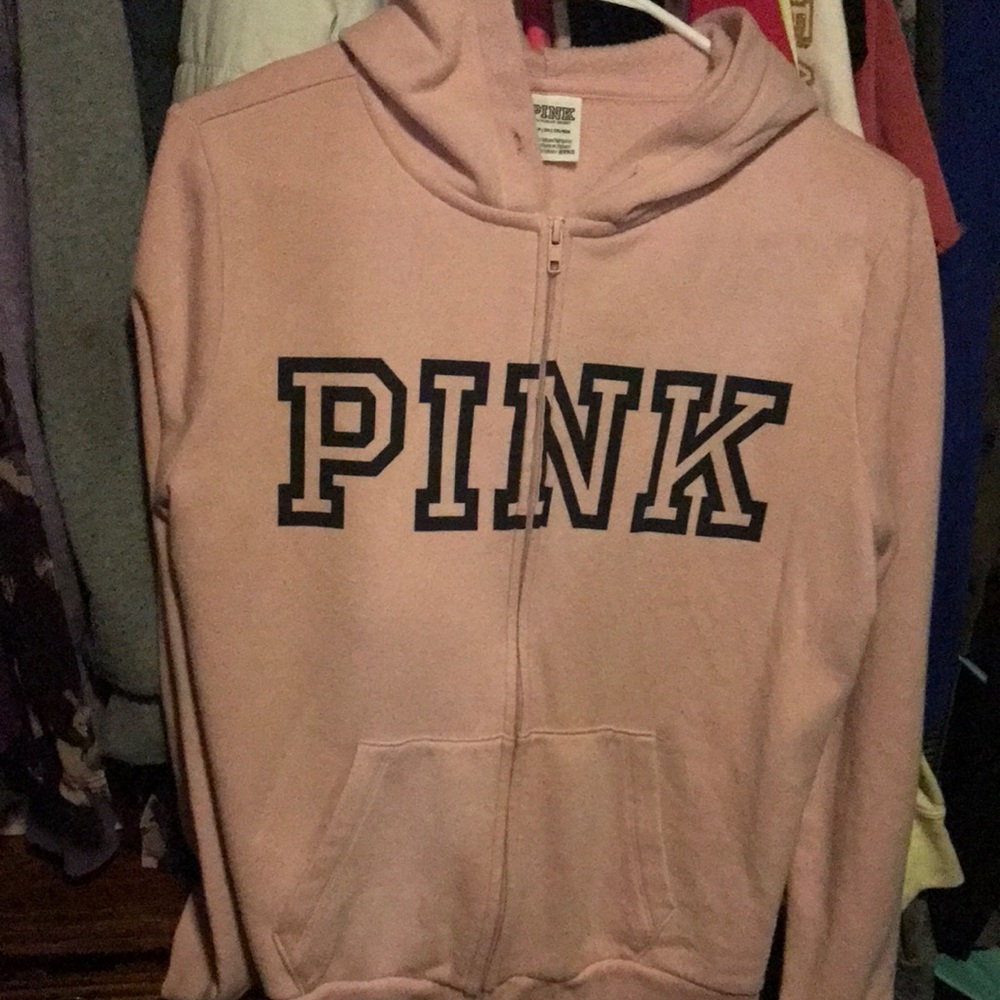 Pink pink zip up